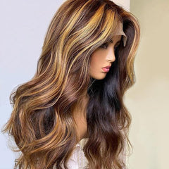 HD 4/27BODY WAVE LACE FRONT WIG